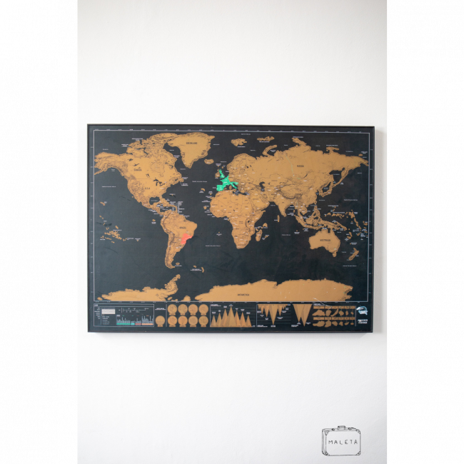 QUADRO MAPA MUNDI – 83X56