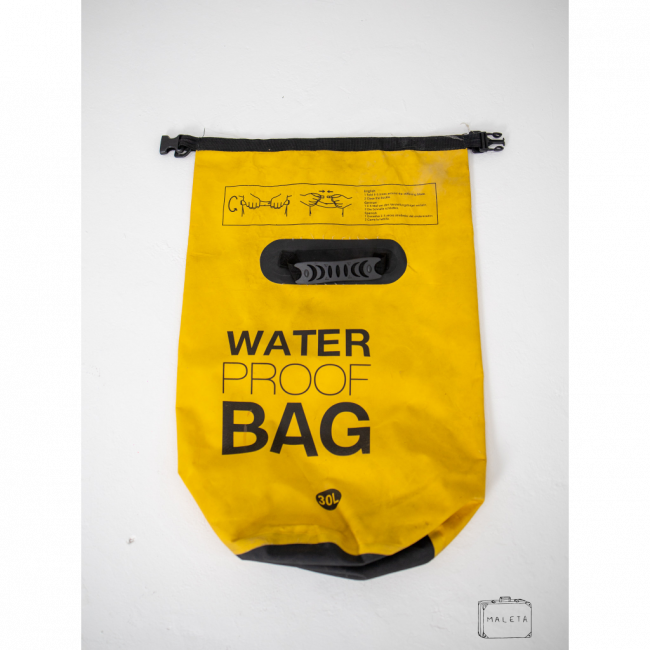 SACO WATERPROOF BAG AMARELA - 30L