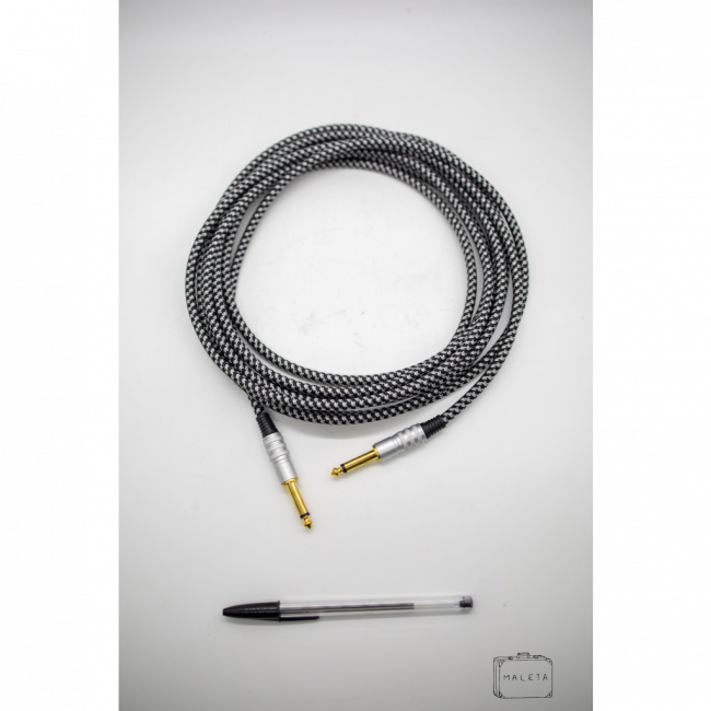 CABO P10 CINZA E PRETO