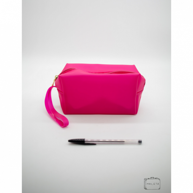 NECESSAIRE SILICONE PINK