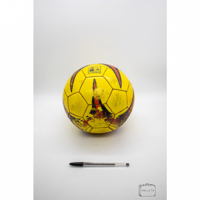 BOLA DE FUTEBOL AMARELA