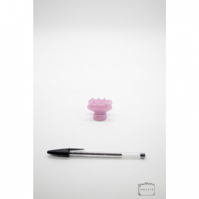 PRESILHA PARA CABELO CRYSTAL ROSE
