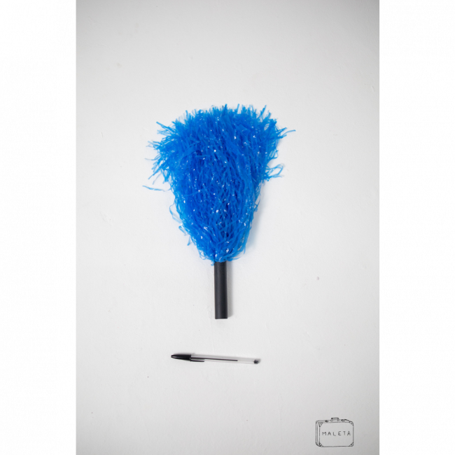 POMPOM DE TORCIDA AZUL