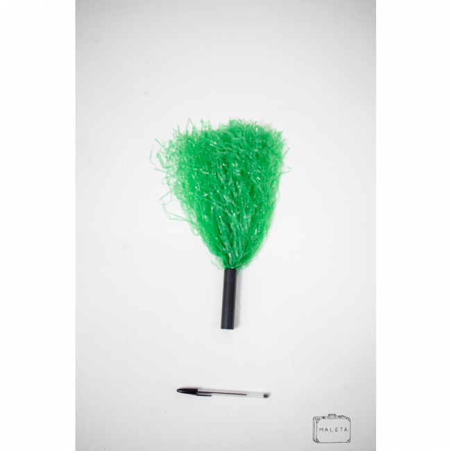 POMPOM DE TORCIDA VERDE