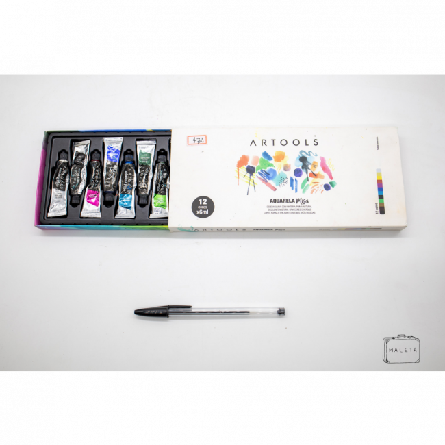 BISNAGAS DE TINTA AQUARELA
