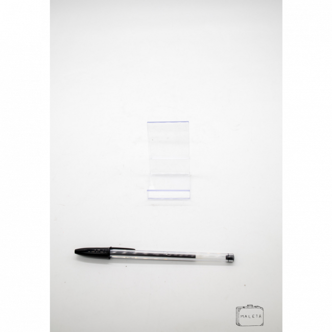 SUPORTE PARA CELULAR ACRÍLICO TRANSPARENTE - 5 DP