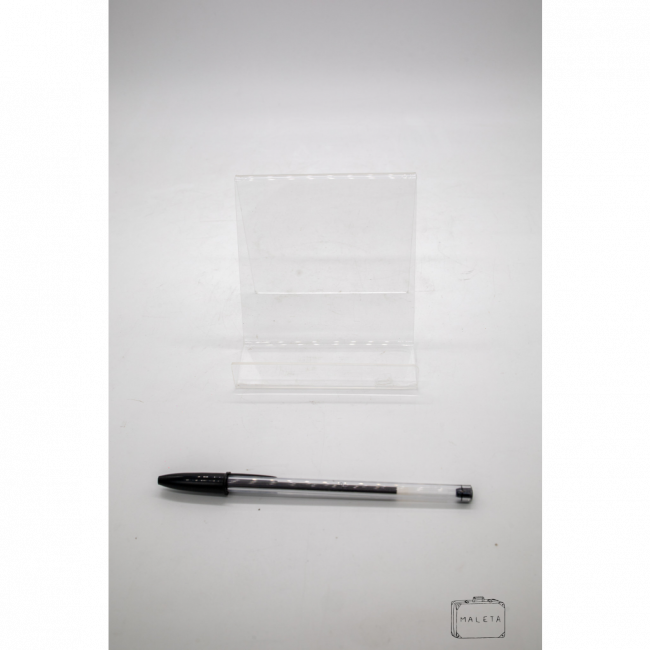SUPORTE DE TABLET ACRÍLICO TRANSPARENTE