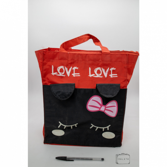 BOLSA VERMELHA LOVE LOVE