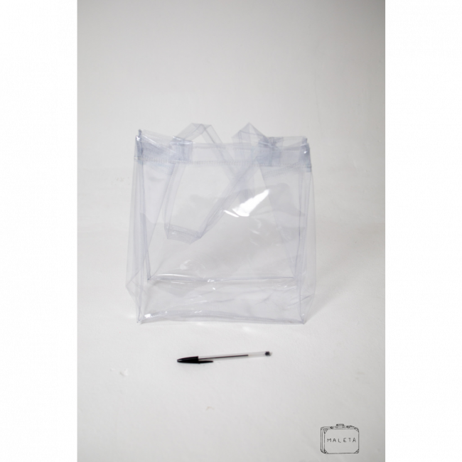 BOLSA TRANSPARENTE - MÉDIO