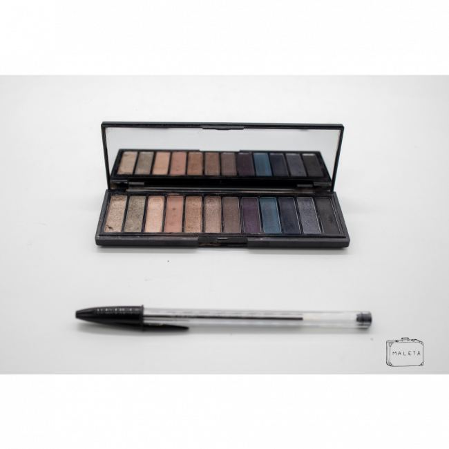 PALETA DE SOMBRA NATURA UNA - 12 CORES
