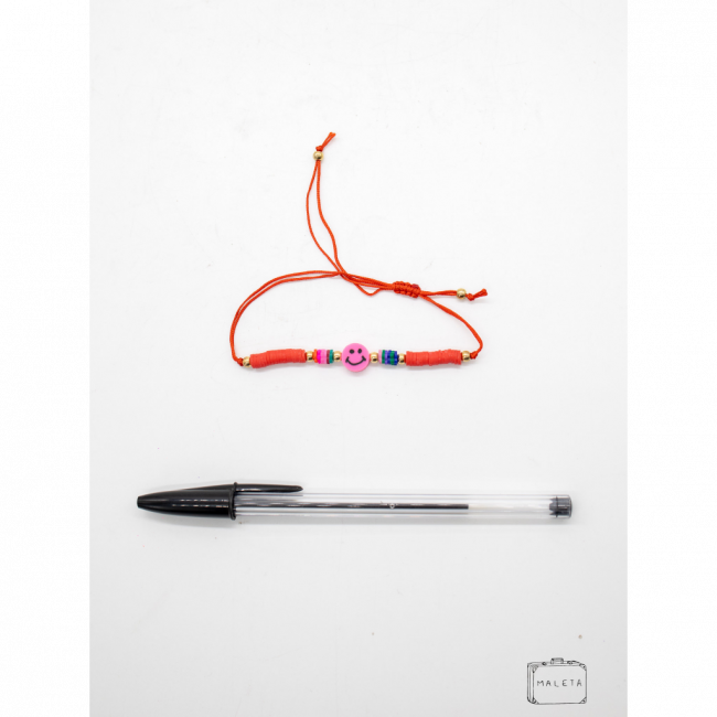 PULSEIRA INFANTIL SMILE VERMELHA
