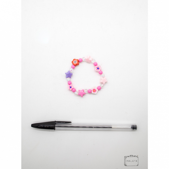 PULSEIRA INFANTIL FLORZINHAS