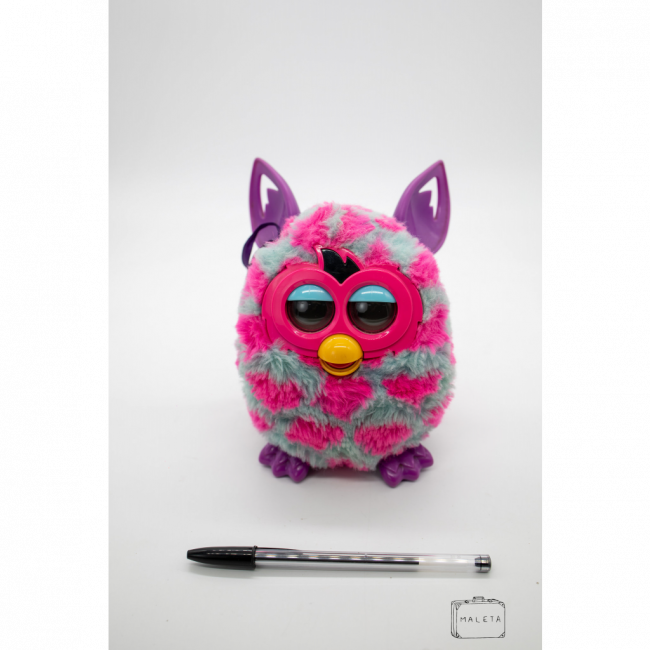 FURBY AZUL COM ROSA ORELHA ROXA