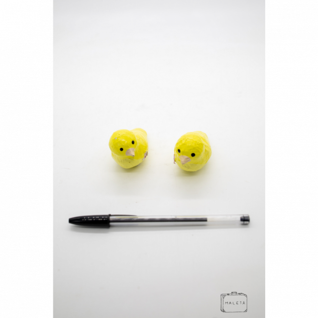 PASSARINHO AMARELO DECORATIVO