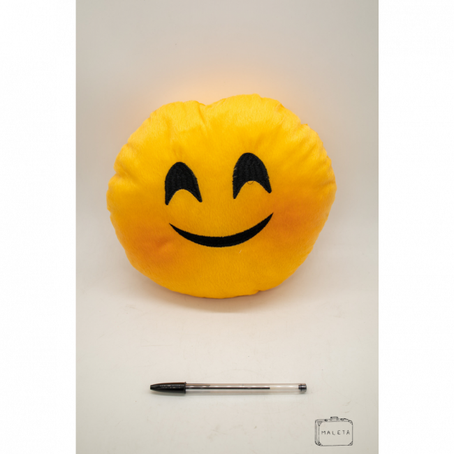 ALMOFADA EMOTICON REDONDA SORRISO