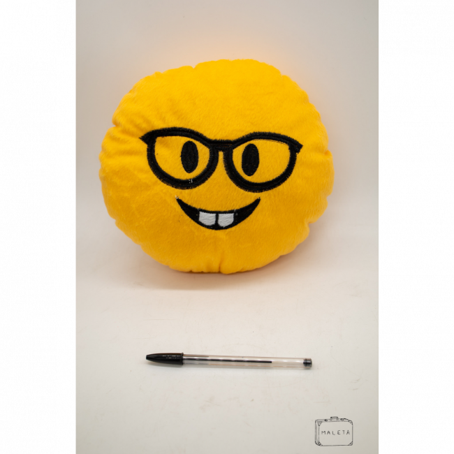 ALMOFADA EMOTICON ÓCULOS