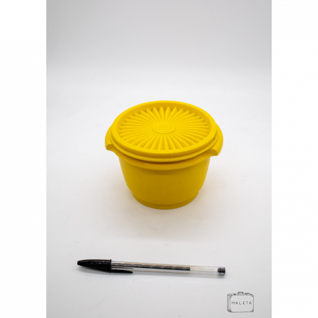 TUPPERWARE AMARELO COM TAMPA
