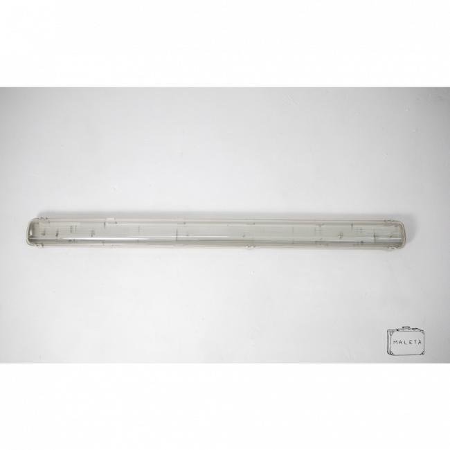 CALHA PLÁSTICO CINZA - 1,25X8