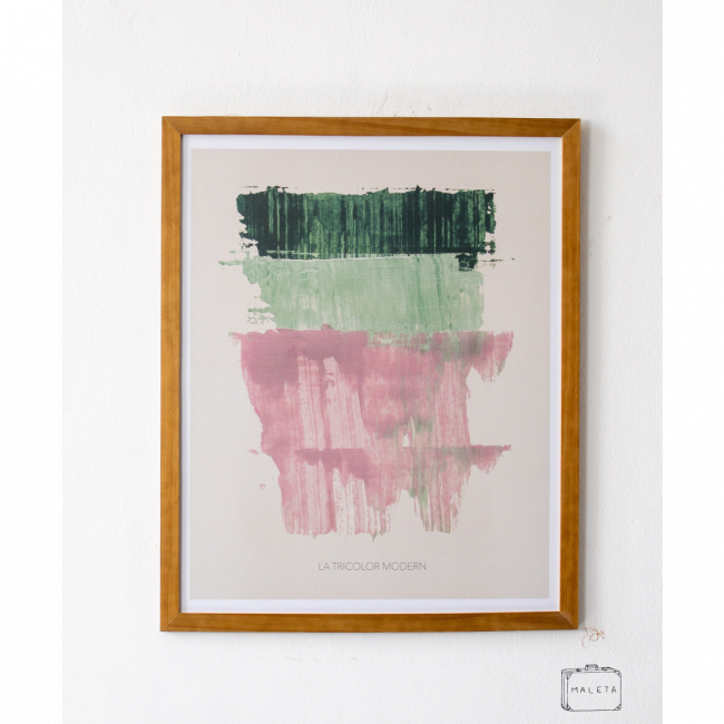 QUADRO LA TRICOLOR MODERN – 44X54