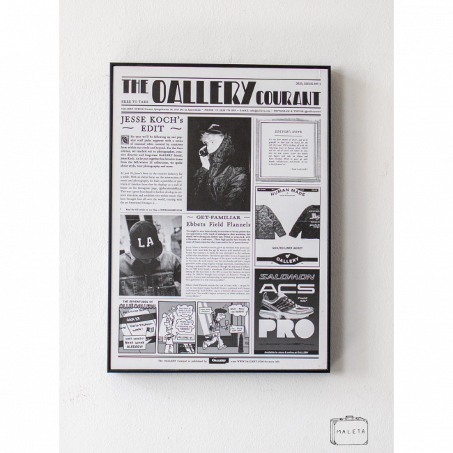 QUADRO FOLHA DE JORNAL – 30X42