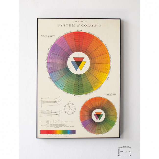 QUADRO SYSTEM OF COLOURS – 49X70