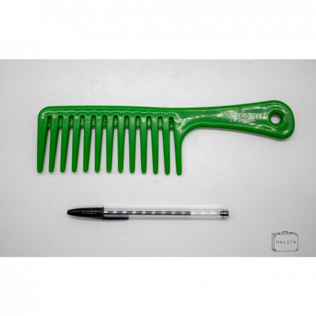 PENTE DE CABELO VERDE