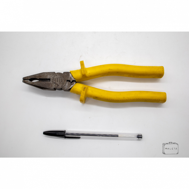 ALICATE DE PRESSÃO AMARELO