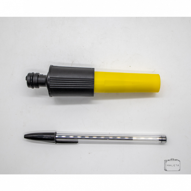 BICO DE MANGUEIRA PLÁSTICO AMARELO E PRETO