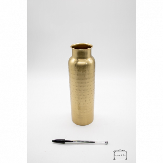 VASO ALUMÍNIO DOURADO