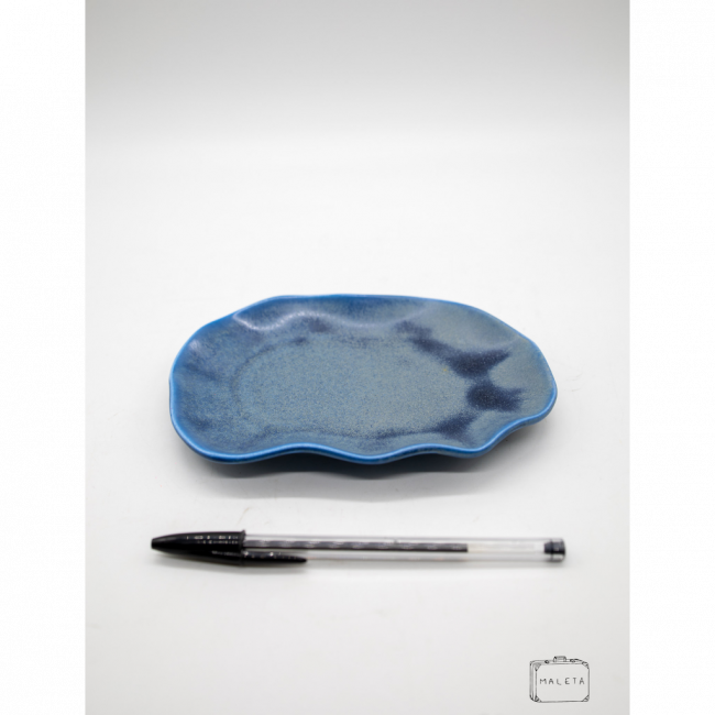 PRATO DECORATIVO AZUL
