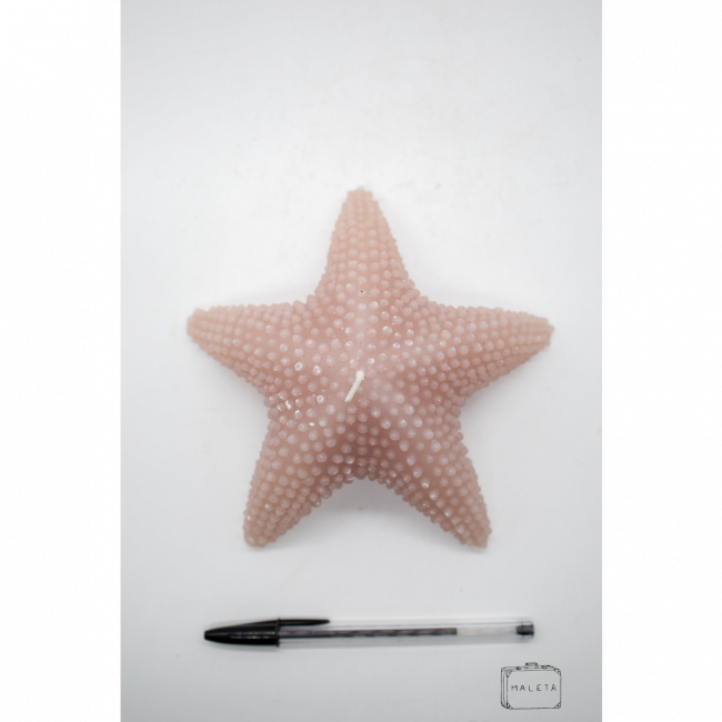 VELA ESTRELA DO MAR ROSA