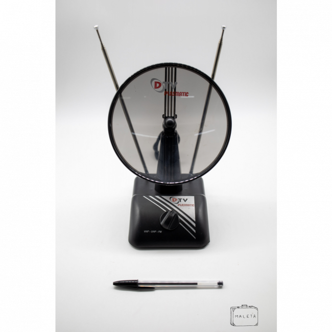 ANTENA DE TV INTERNA PRETA