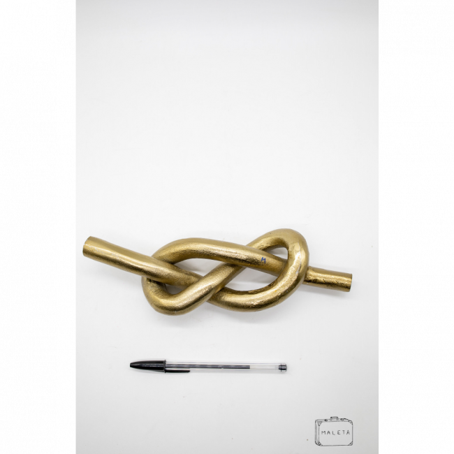 ADORNO LAÇO DOURADO