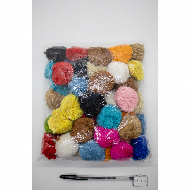 POMPONS COLORIDOS