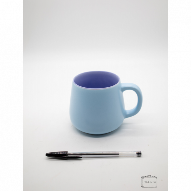 CANECA AZUL CLARA