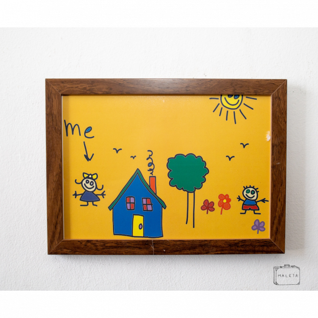 QUADRO INFANTIL CASINHA