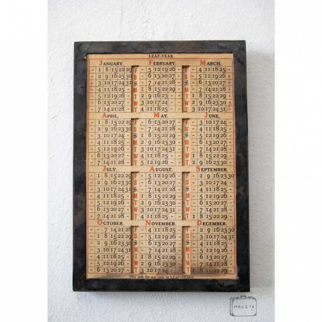 QUADRO CALENDÁRIO