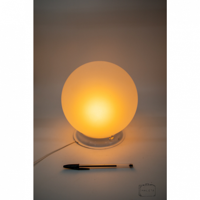 LUMINÁRIA DE MESA BRANCA