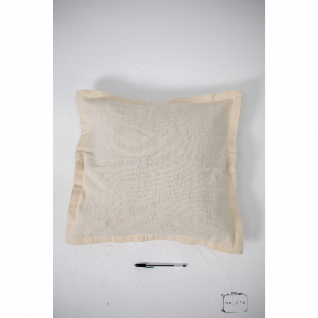 CAPA DE ALMOFADA CREME