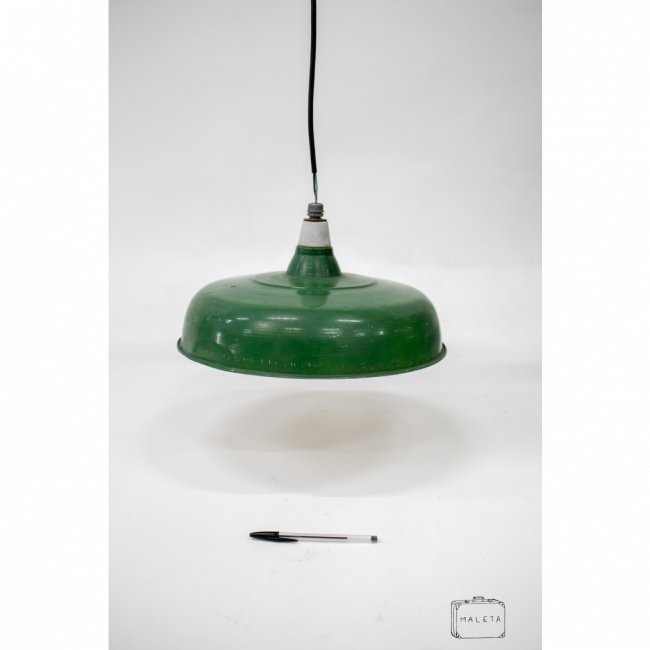 PENDENTE PANELA VERDE - LATERAL ARREDONDADA