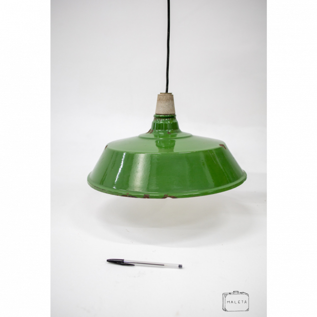 PENDENTE PANELA VERDE - LATERAL ACHATADA