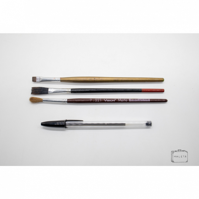 PINCEL COM CABO ESCURO MARCA TIGRE 0510