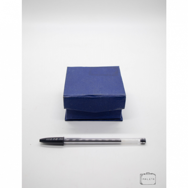 CAIXINHA DE PAPELÃO AZUL ROYAL