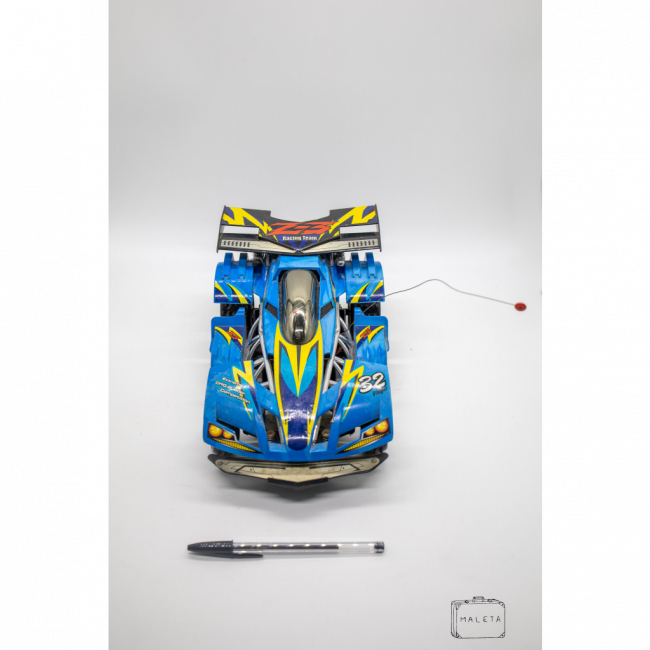 CARRINHO CONTROLE REMOTO AZUL