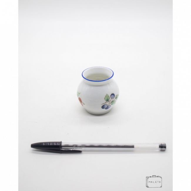 MINI VASO CERÂMICA BRANCO