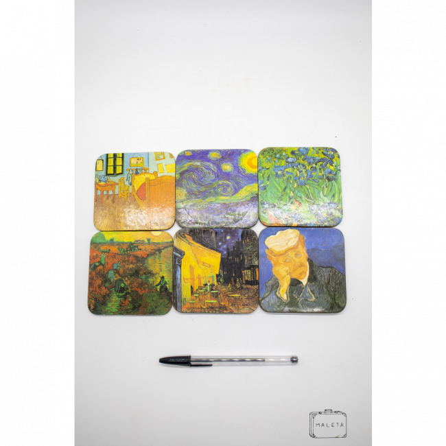 PORTA COPOS PINTURAS VAN GOGH