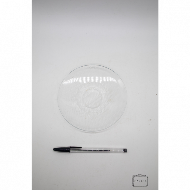 PIRES VIDRO JATEADO TRANSPARENTE