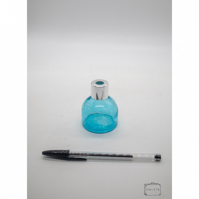 MINI DIFUSOR BOJUDINHO VIDRO AZUL