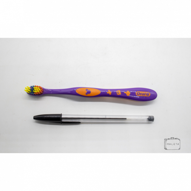 ESCOVA DE DENTE INFANTIL ROXA
