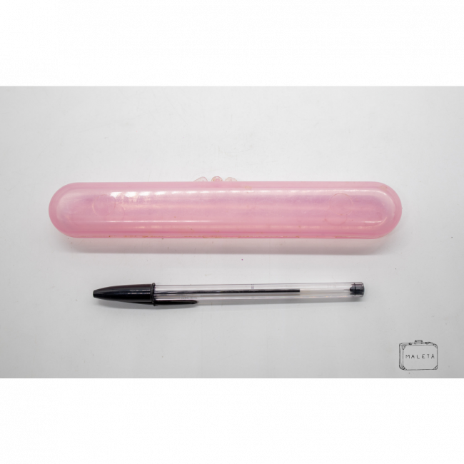 PORTA ESCOVA DE DENTE PARA BOLSA ROSA